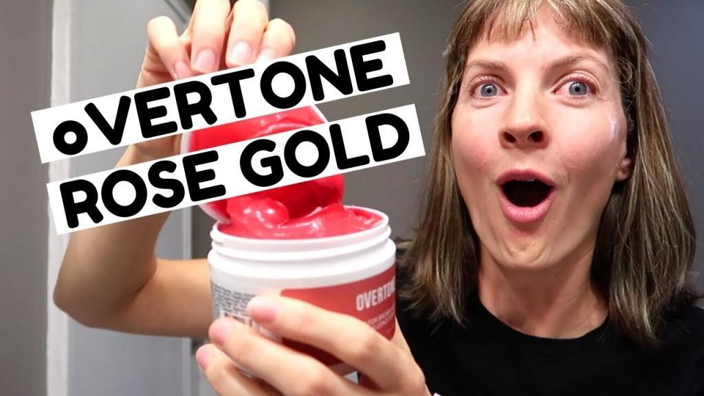 Best Products To Get Good Results - Overtone Rose Gold For Brown Hair
