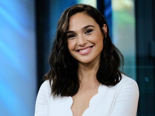 Gal Gadot, showing off how perfect her jawline is. Source: www.quora.com
